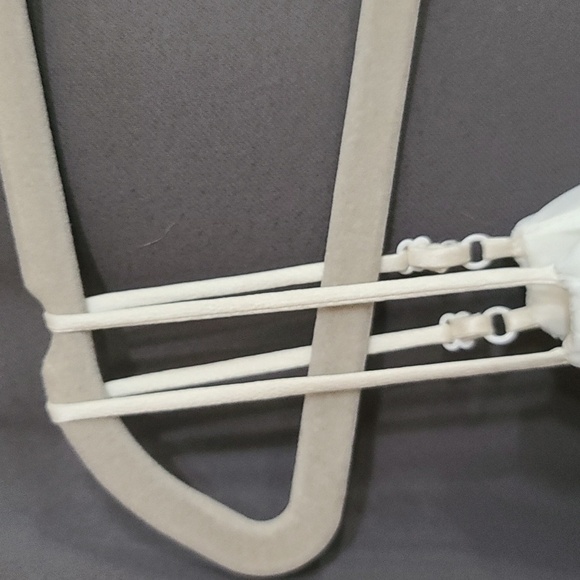 VTG Oleg Cassini Womens Formal Dress Off White SILK Beaded Pleated Wedding Sz 16 - Picture 3 of 16